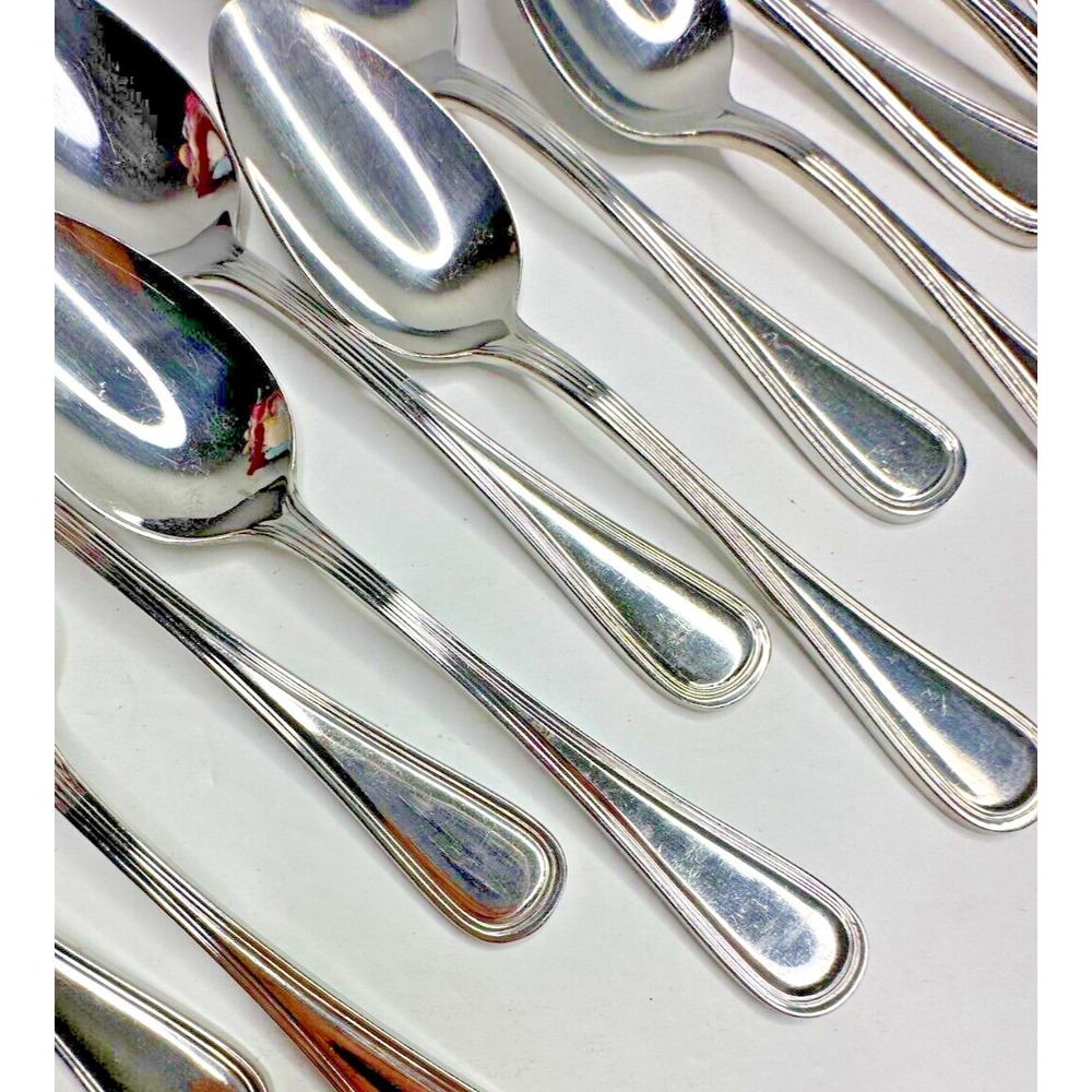 Winco Shangri-La Glossy Stainless Flatware Replacement 25 Pc fork ‎ Spoon Knife